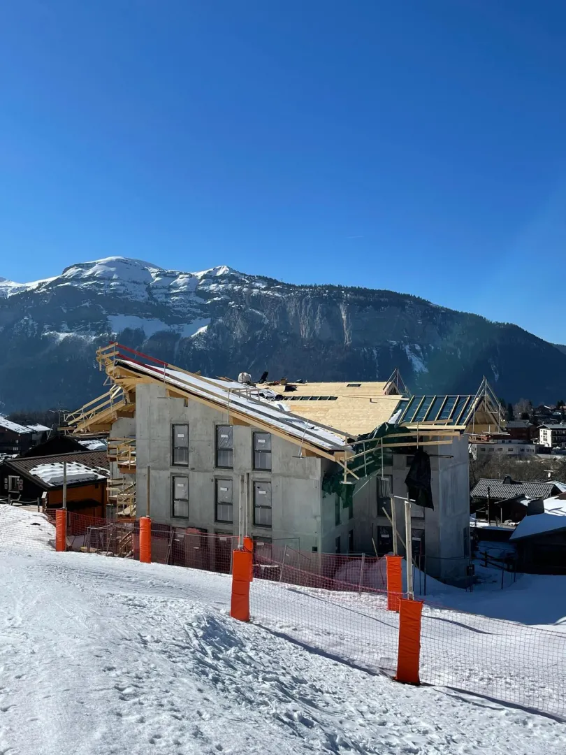 Réalisation d'un collectif d'appartement - Les Carroz