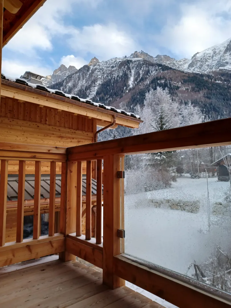 Garde corps mélèze - Chamonix