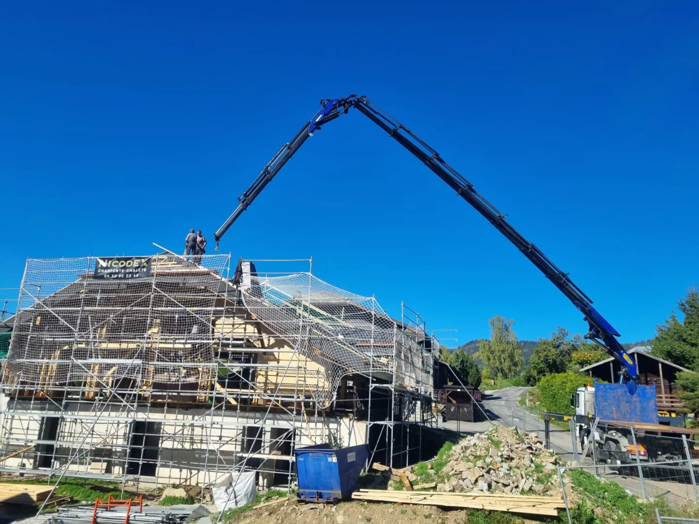 Rénovation d'une ancienne ferme - Les Carroz
